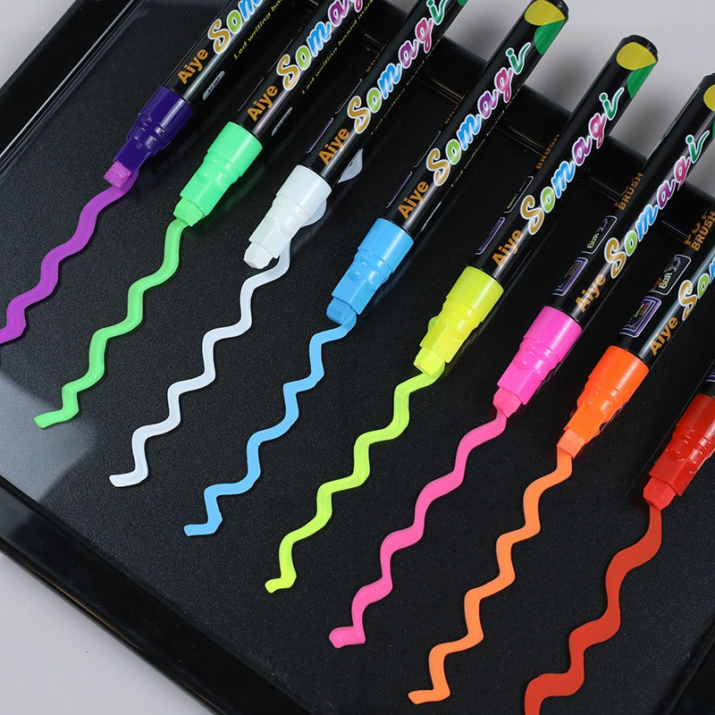 Wholesale Electronic Fluorescent Board Special Erasable Color Liquid Chalk