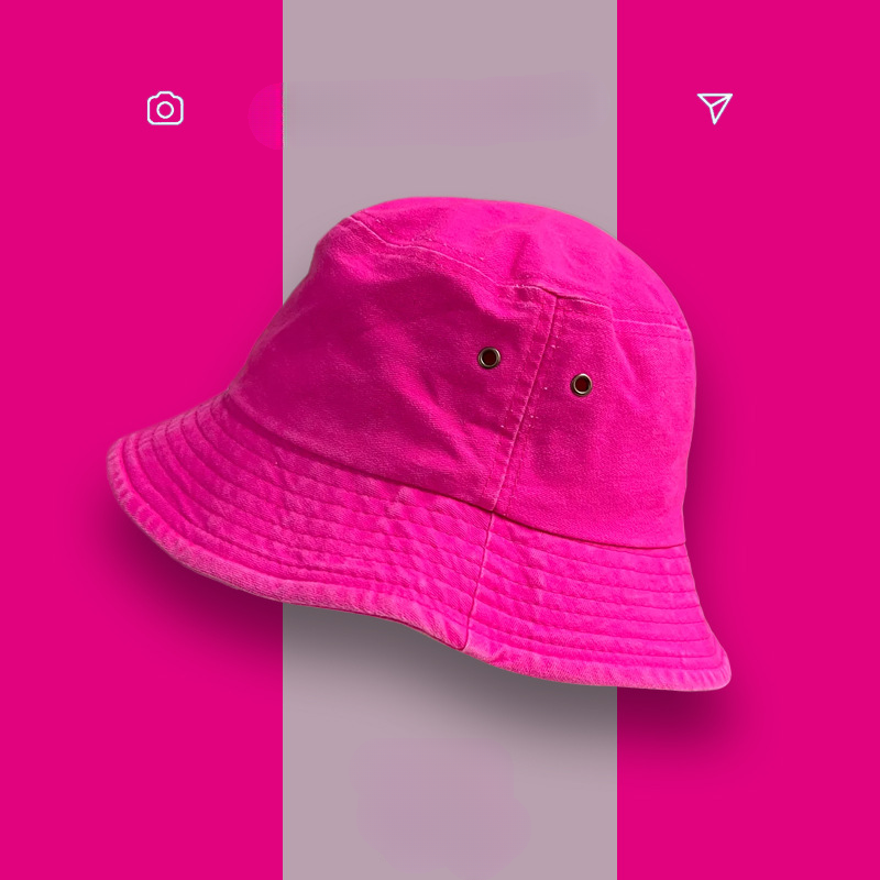 Wholesale Cotton Neon Color Bucket Hat