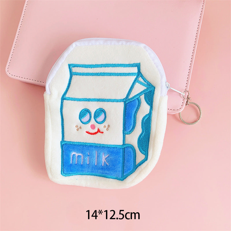 Wholesale Cartoon Plush Zero Wallet