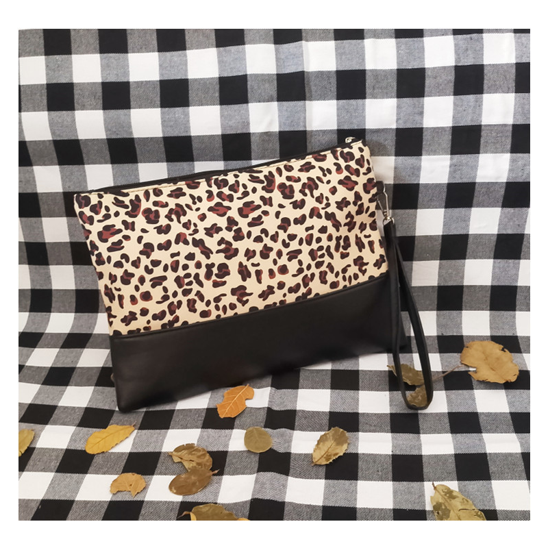 Wholesale PU Leopard Print Coin Purse