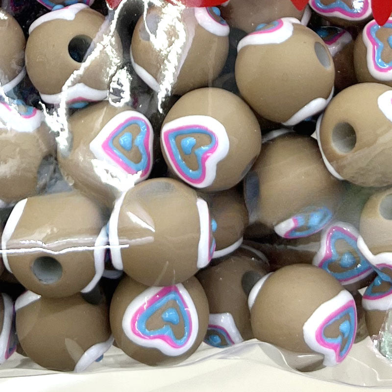 Cuentas acrílicas de 200pcs de 200 piezas al por mayor