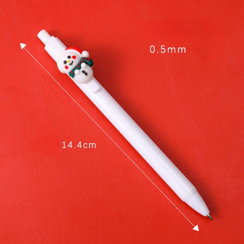Wholesale Christmas Click Plastic Gel Pens