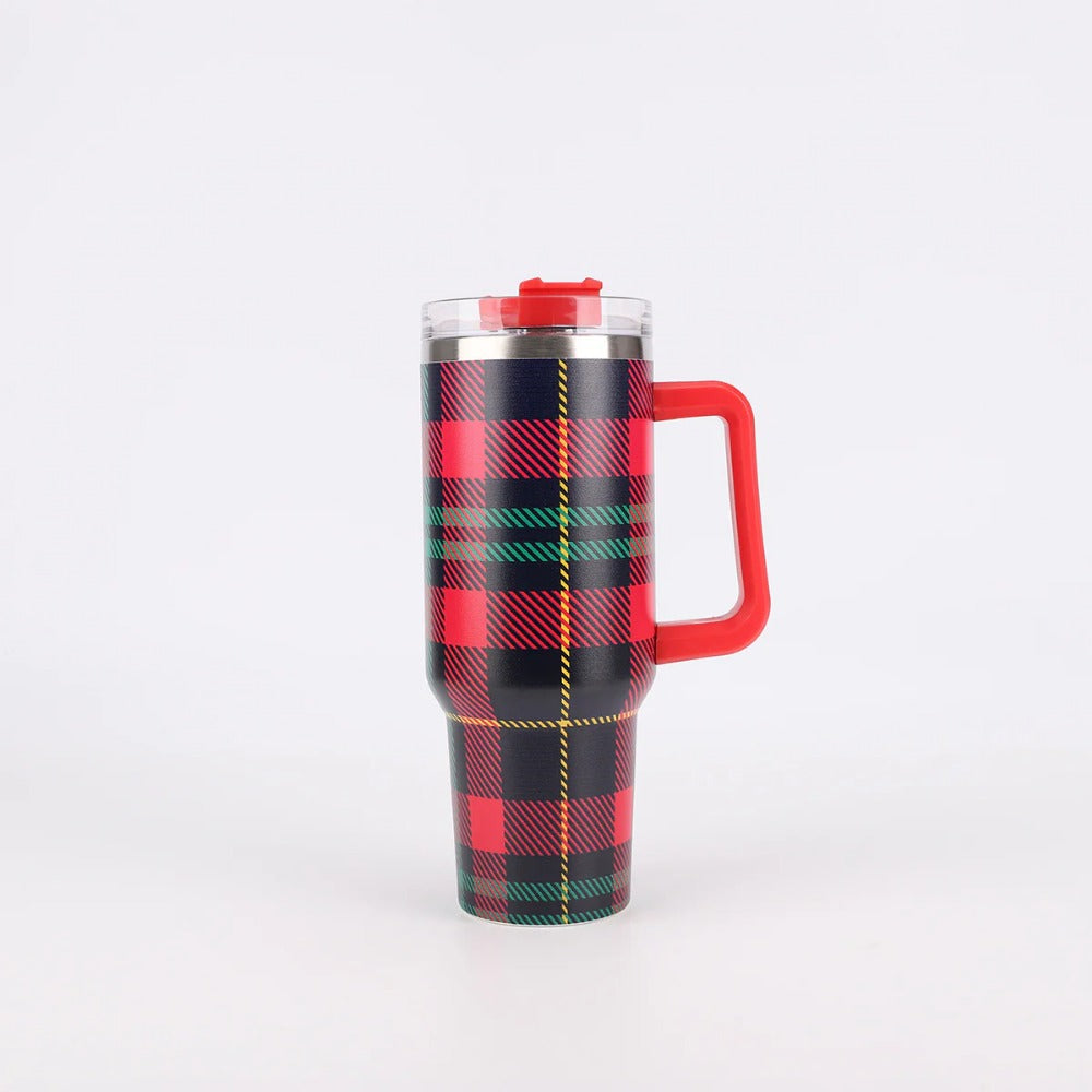 Wholesale Tumbler 40oz Printed Handle 1200ml Thickened Insulation Ice Cup