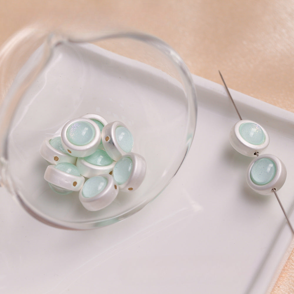 Wholesale Alloy Zircon Heart Star Scattered Beads