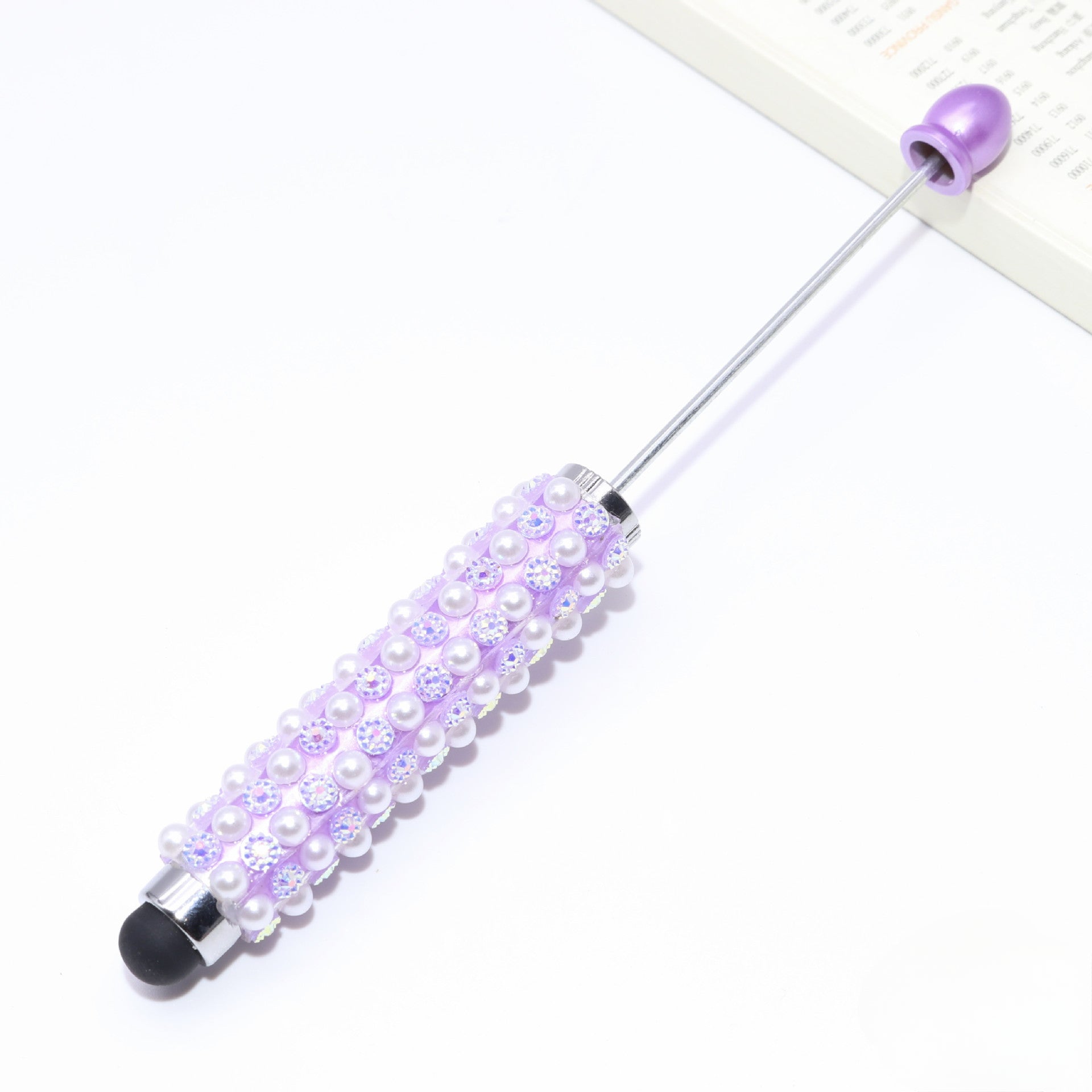 Wholesale Plum Blossom Diamond Pearl DIY Touch Screen Color Creative Touch Screen Pen