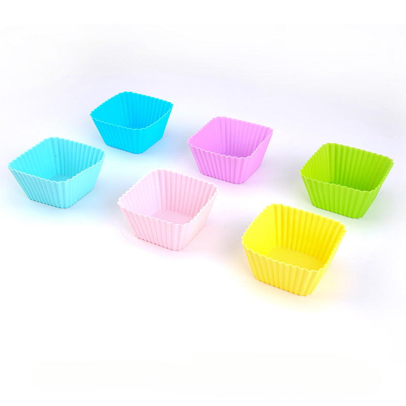 Wholesale Silicone Muffin Cups 7cm Silicone Cake Cup DIY Baking Tools