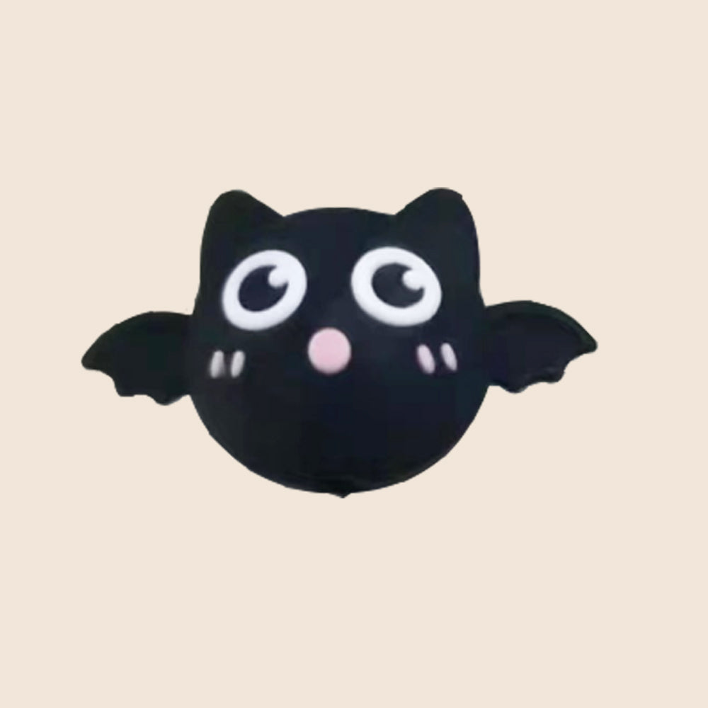 Wholesale 10pcs Halloween Cartoon Cute Bat Silicone Beads