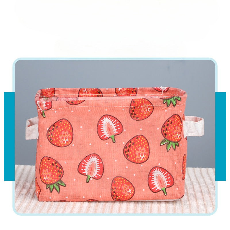 Wholesale Cotton and Linen Mini Foldable Waterproof Storage Box