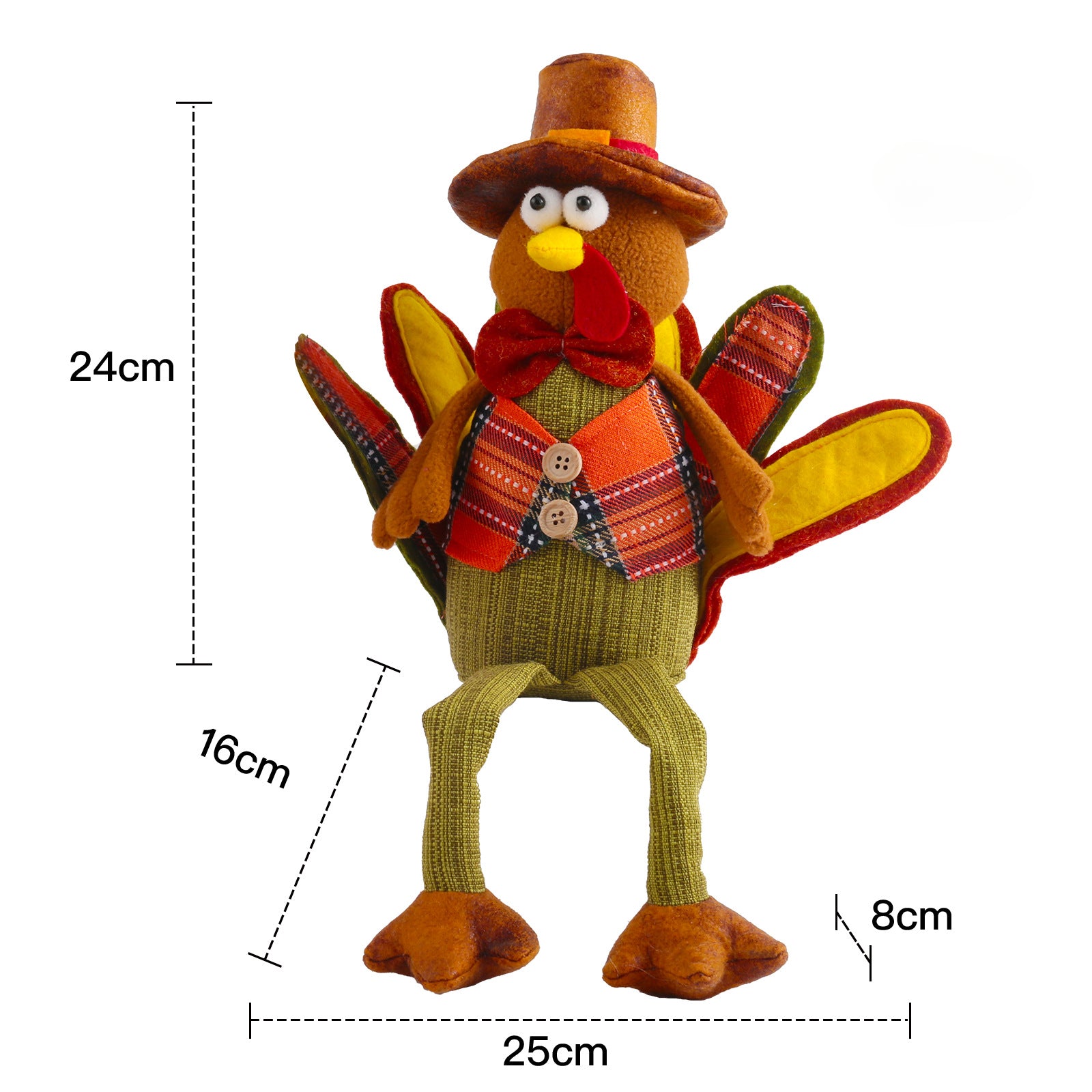 Wholesale Thanksgiving Decorative Turkey Ornaments