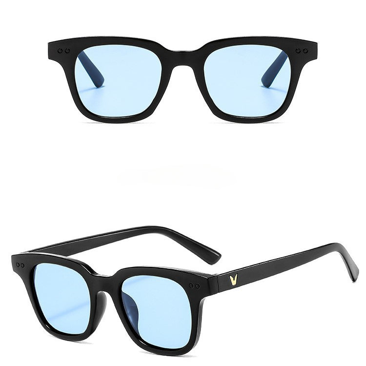 Wholesale New UV Protection Square Small Frame PC Sunglasses