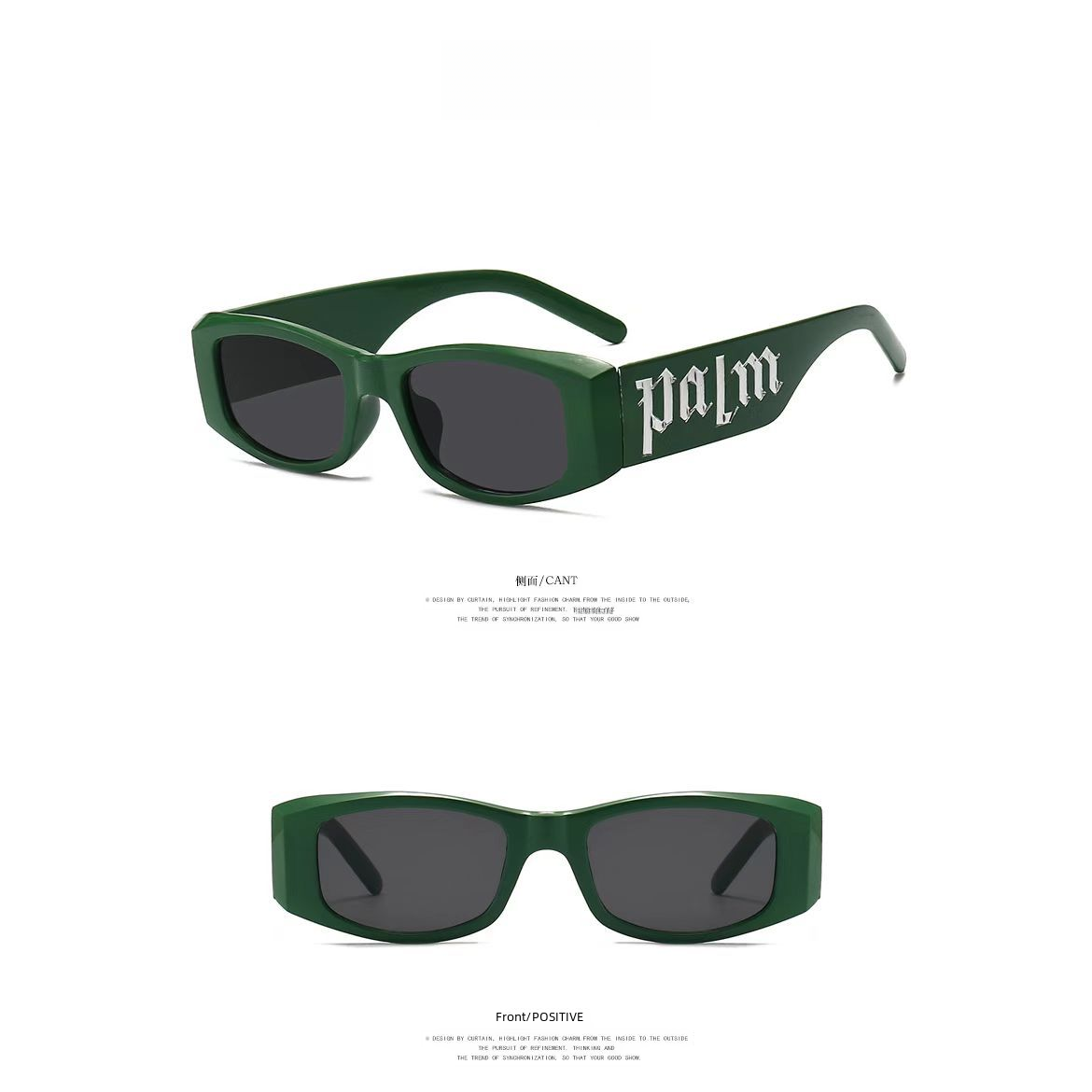 Wholesale Small frame light pink Y2K sunglasses