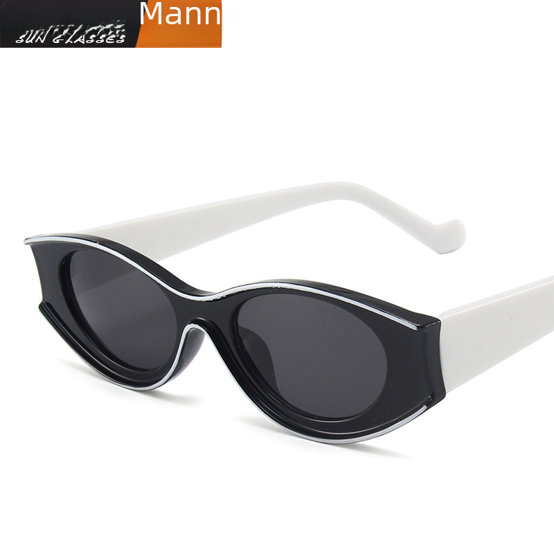Wholesale Cute and playful oval frame full frame sunglasses