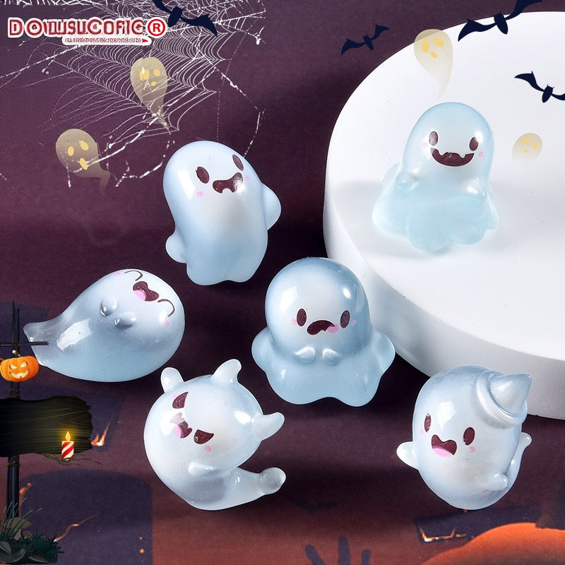 Wholesale  Luminous Ghost Resin Keychain Car Key Accessory