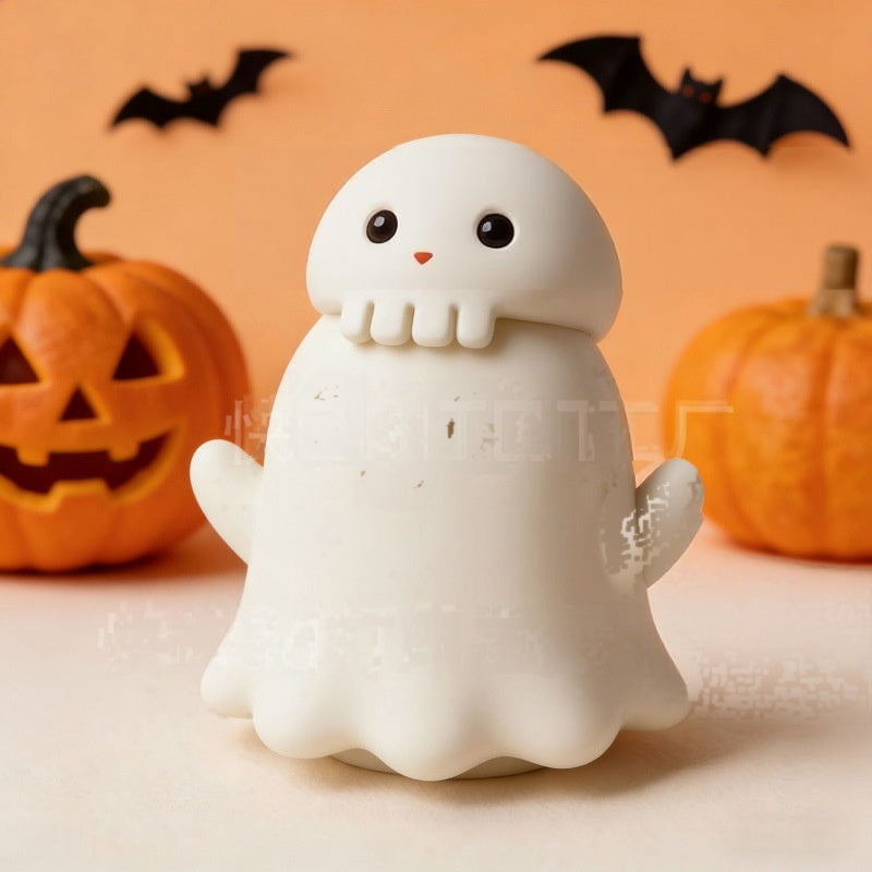 Wholesale 3D White Skull Ghost  Desktop Ornament,  Modern Minimalist Home Decor