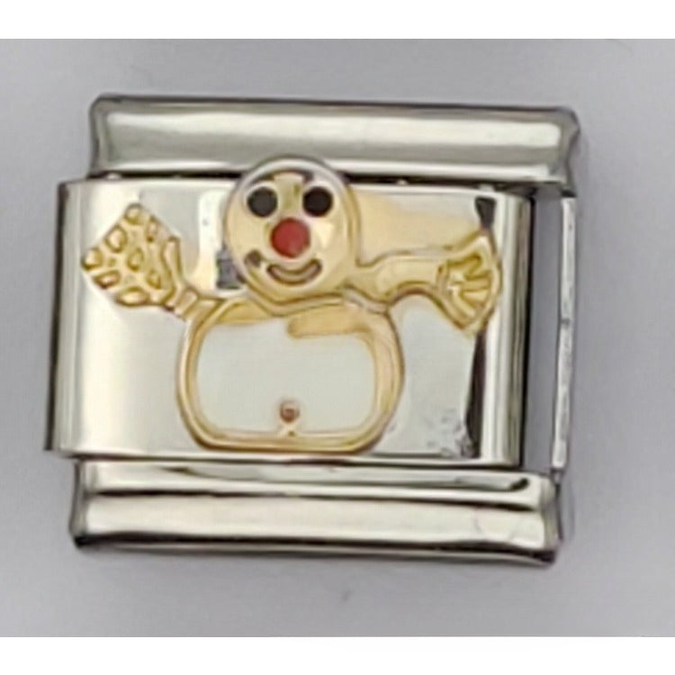 Wholesale Random 10PCS Italian Charm Bracelet Metal Module Bracelet Bracelet Single Accessory Charms