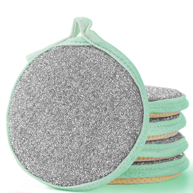 Venta al por mayor Esponja Scrub Pot Scrub Paño de limpieza de platos