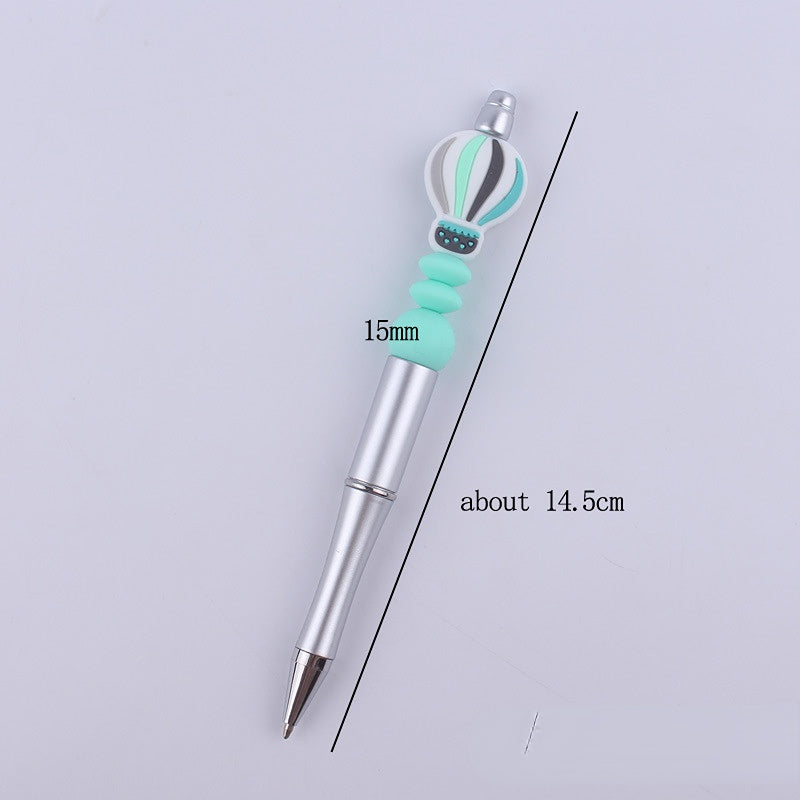 Wholesale Beadable Pens Hot Air Balloon Beads Plastic Ballpoint Pen