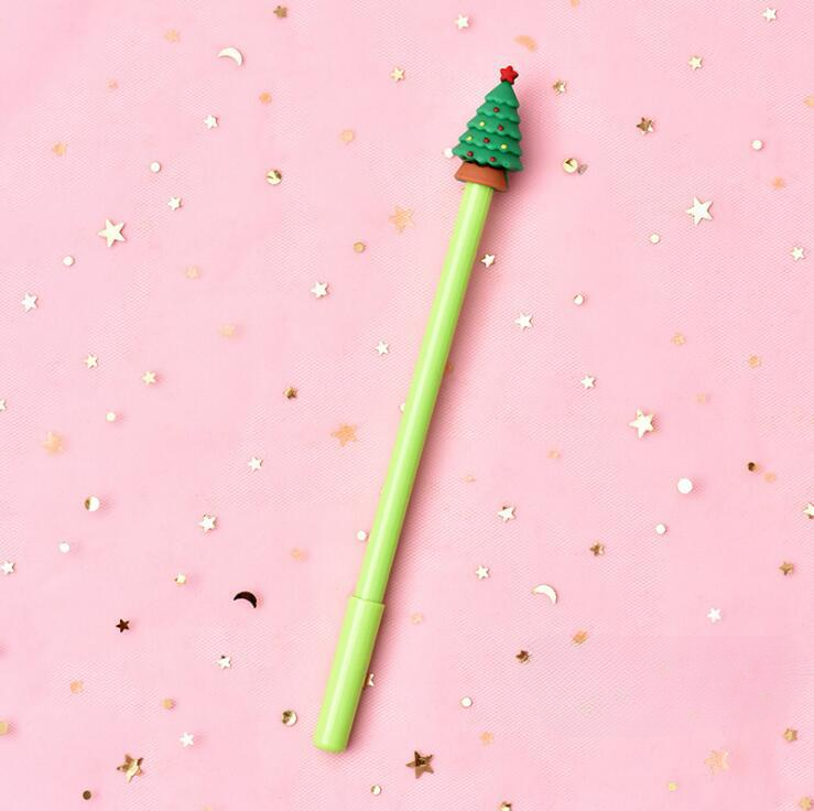 Bolígrafos de gel de la serie de Navidad plásticas al por mayor