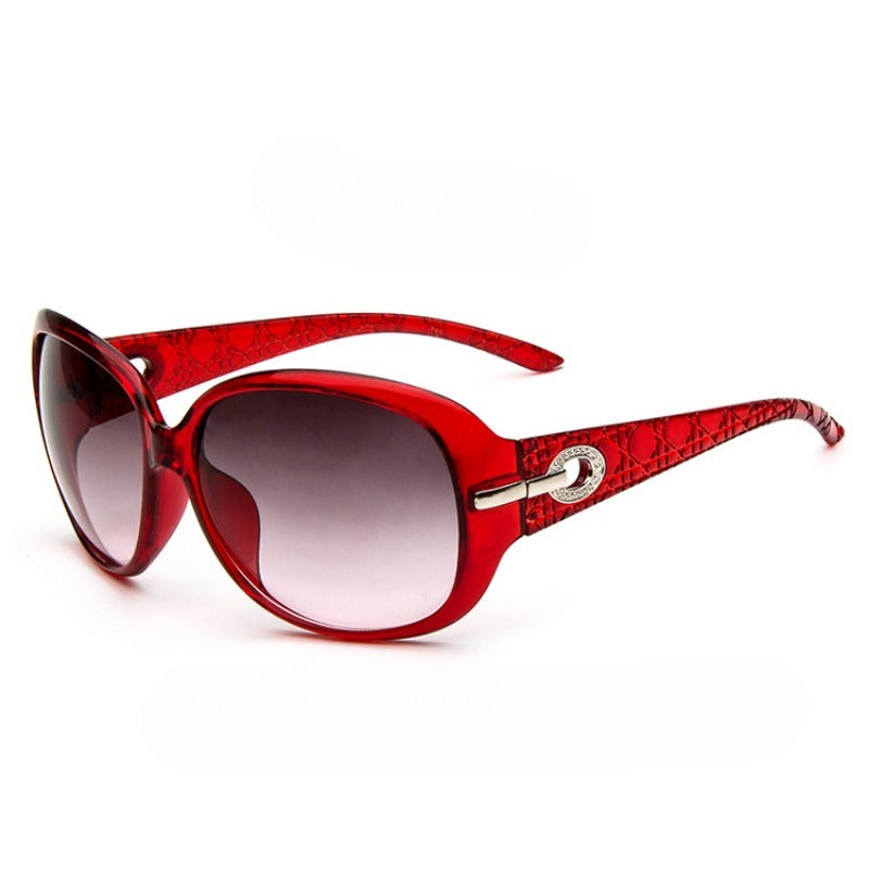 Wholesale Elegant Women's Large Frame PC Sunglasses
