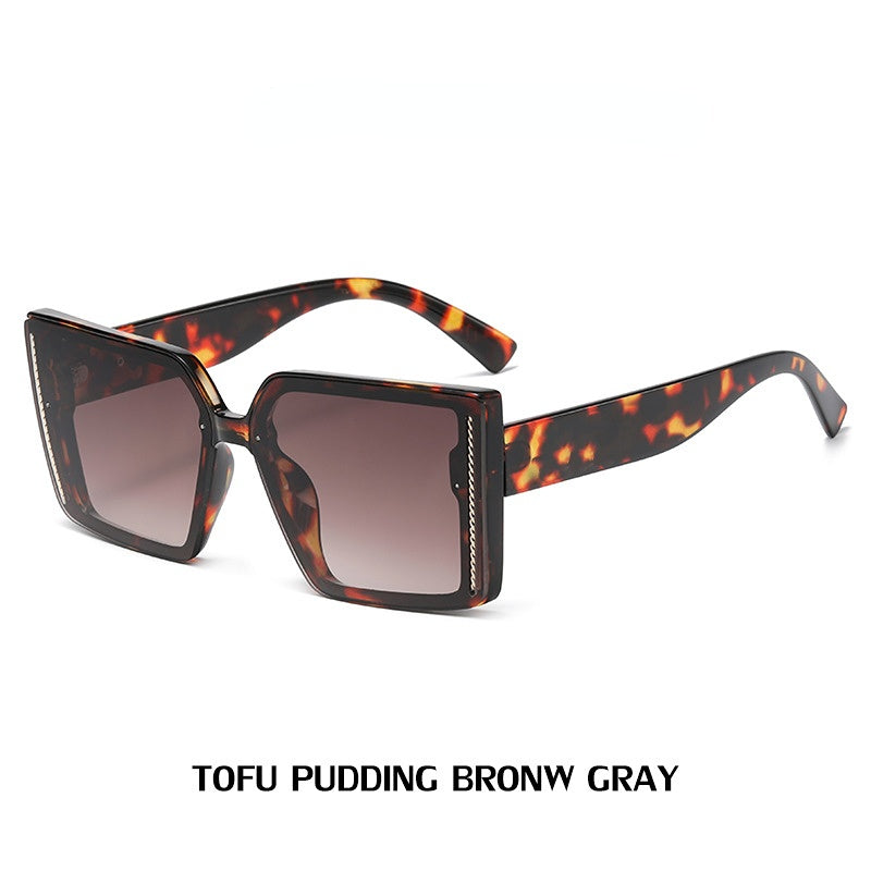 Wholesale PC Large Frame Ladies Sunglasses