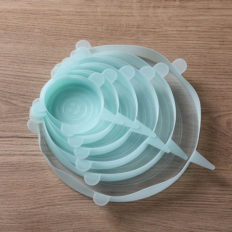 Wholesale Silicone Fresh-keeping Bowl Multifunctional Set of 6 OLY-KW-YiC001