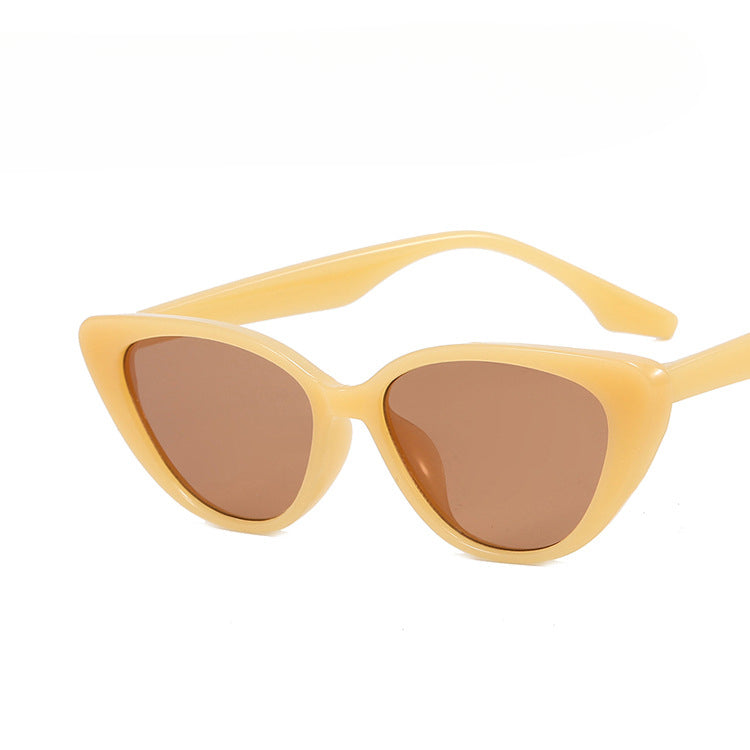 Wholesale Retro Triangular Cat Eye PC Sunglasses