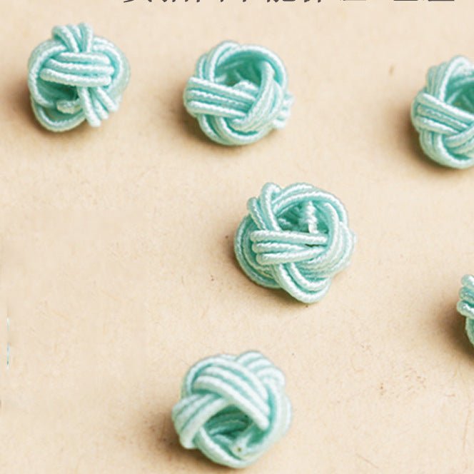 Wholesale 80PCS/PACK 8MM Hand Knotted Buttons Beads