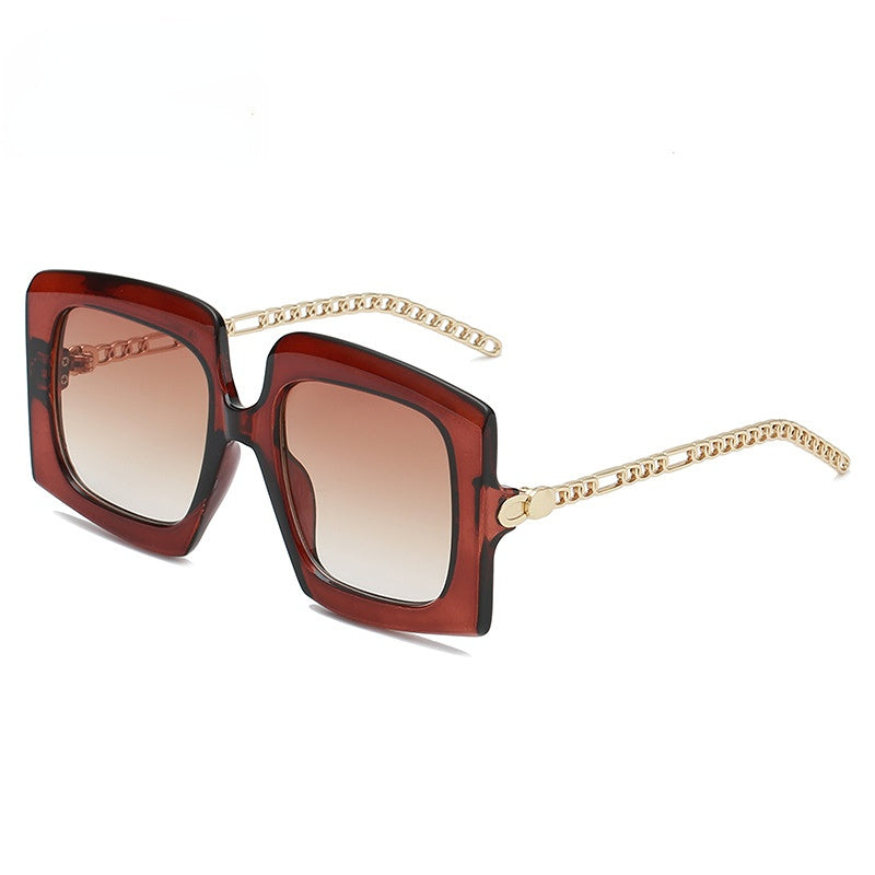 Wholesale PC Black and White Striped Fashionable Women's Sunglasses