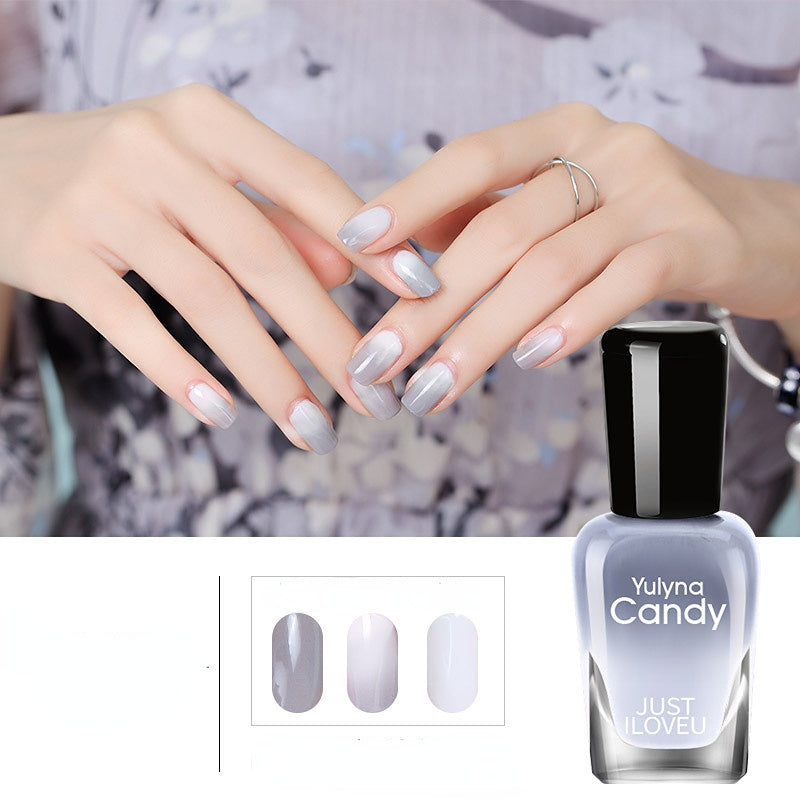 Esmalte de uñas no pelable de secado rápido de cambio gradual al por mayor