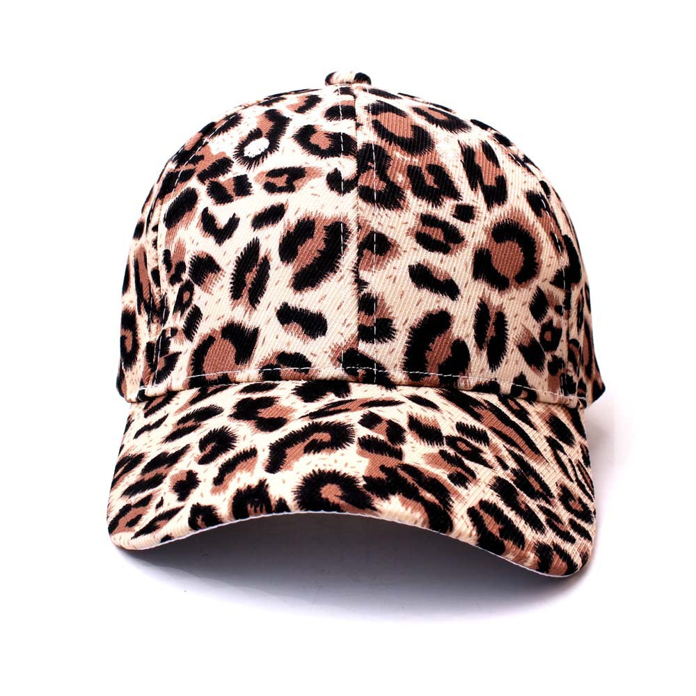 Wholesale Cotton Summer Leopard Baseball Cap
