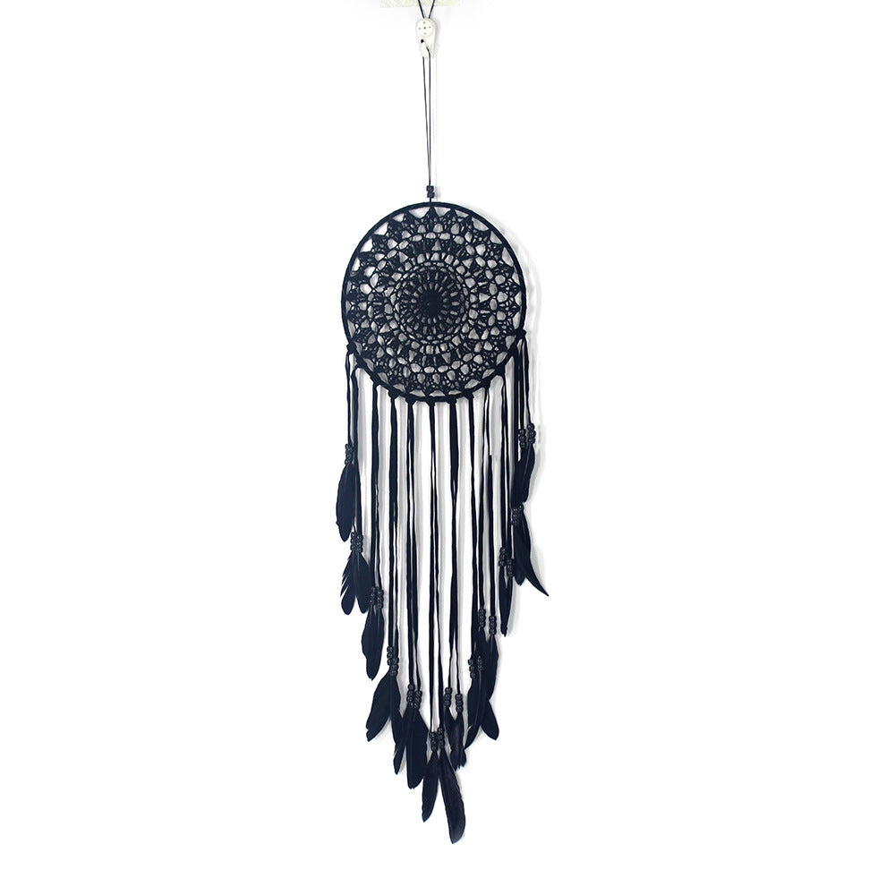 Wholesale Fleece White Feather Dream Catcher