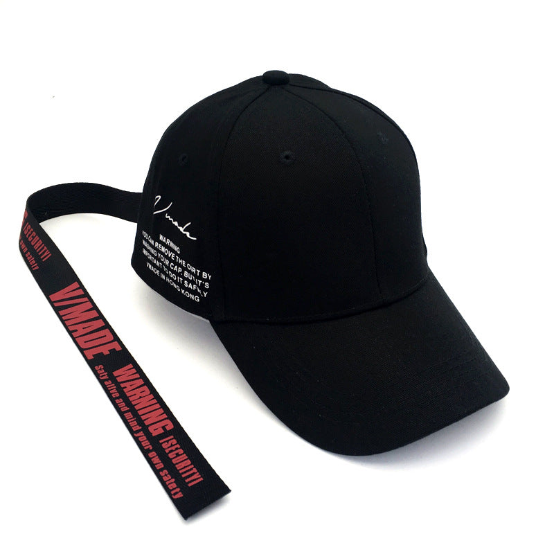 Wholesale Cotton Small Yellow Cap Streamer Baseball Cap