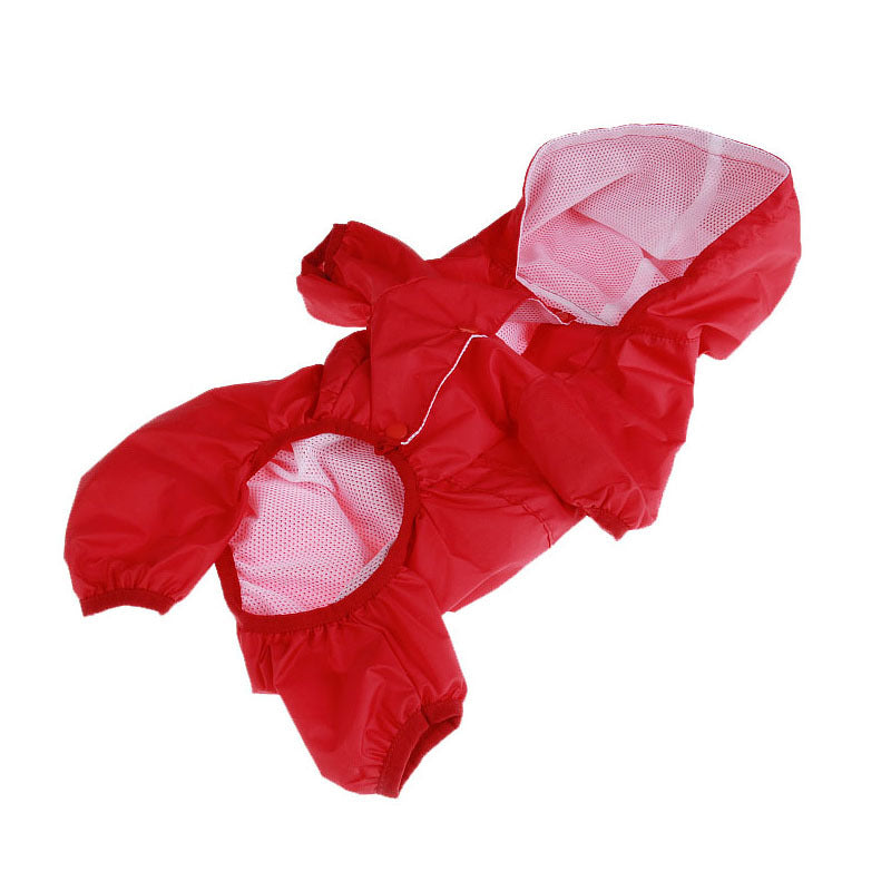 Wholesale Acrylic Pet Clothing Raincoats, Double-layer Dog Raincoats, Seasonal Styles