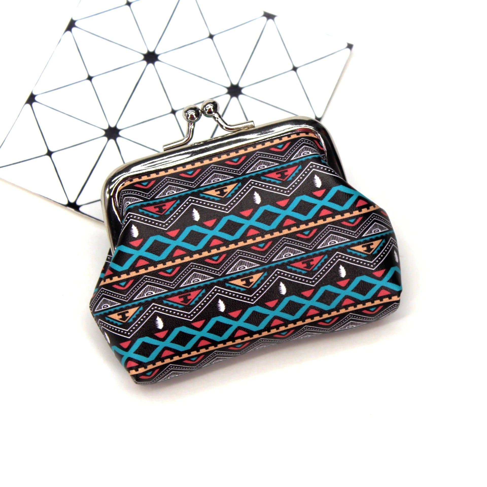 Wholesale PU Vintage Ethnic Coin Purse