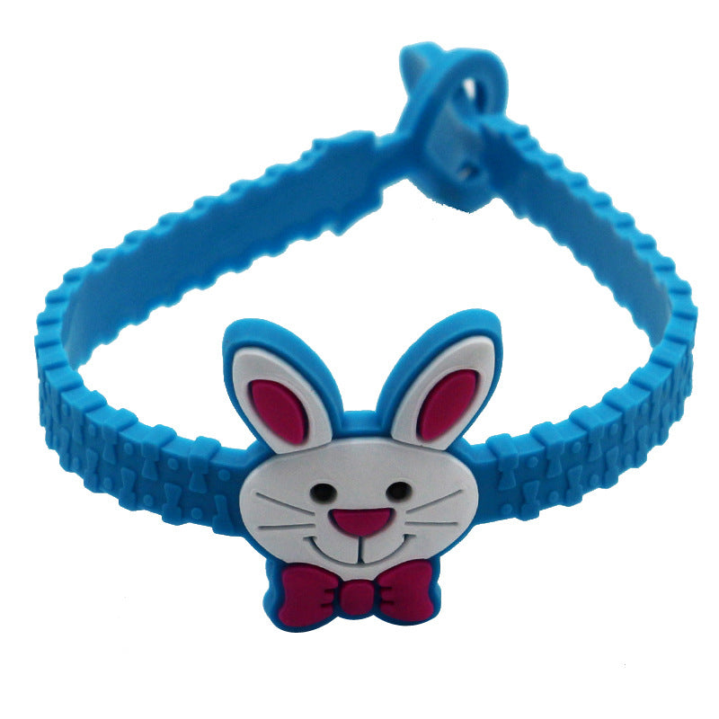 Wholesale Easter Silicone Bracelet