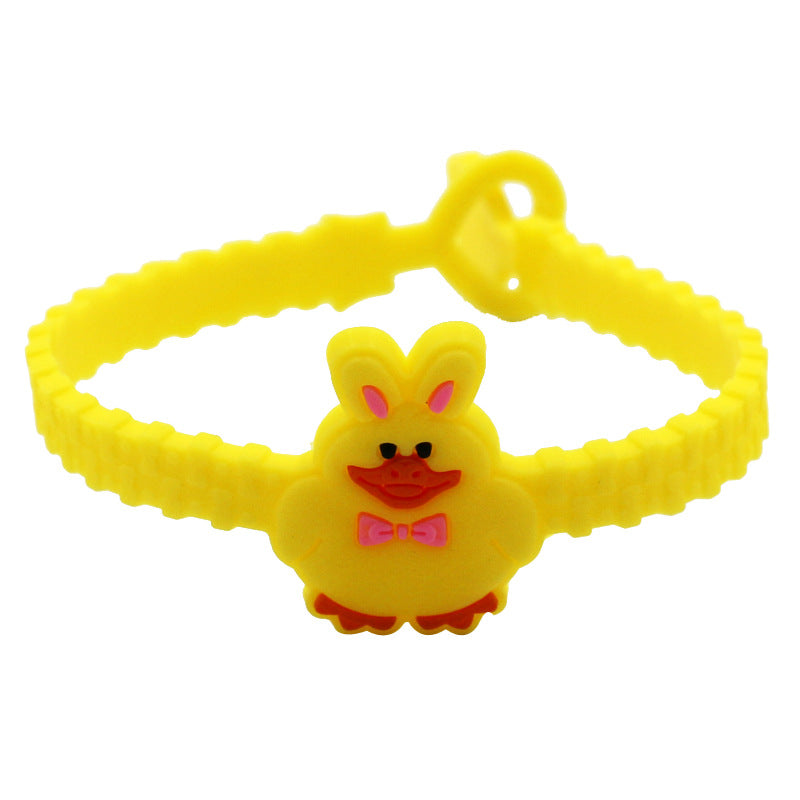 Wholesale Easter Silicone Bracelet