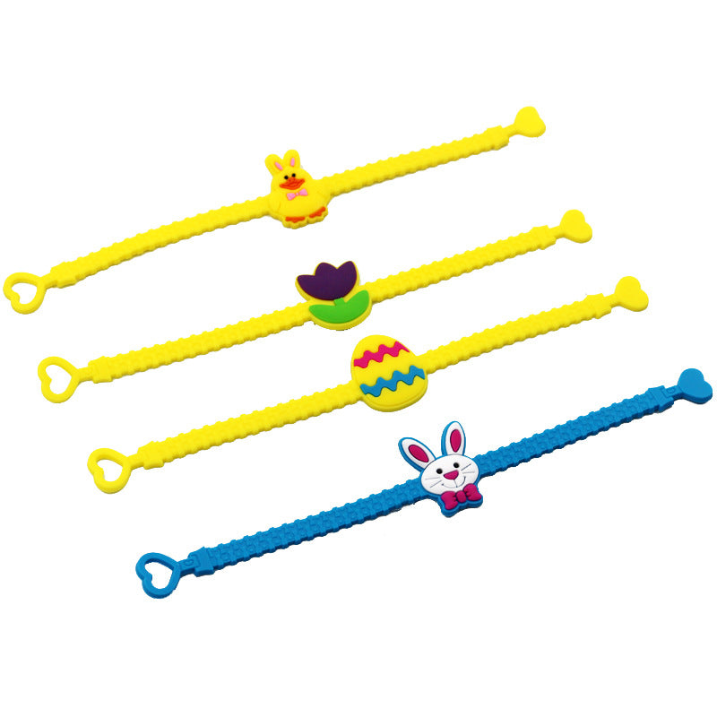 Wholesale Easter Silicone Bracelet