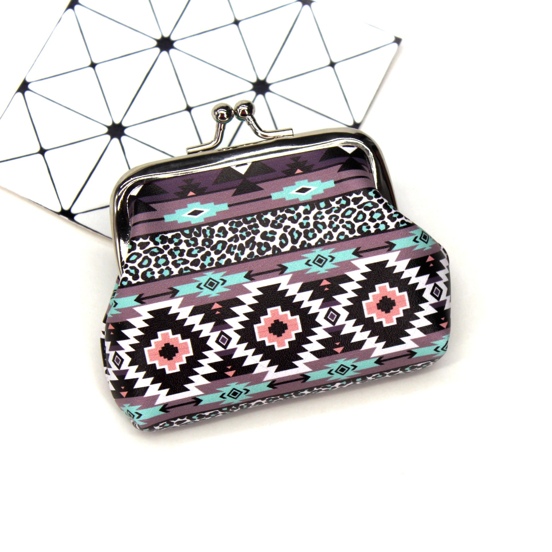 Wholesale PU Vintage Ethnic Coin Purse