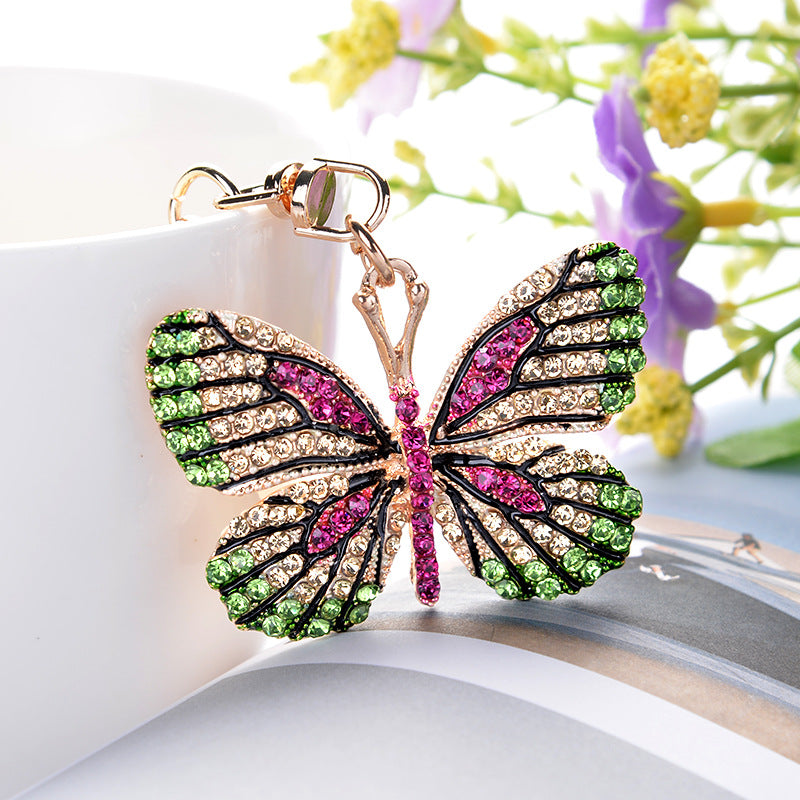 Wholesale Butterfly Zinc Alloy Keychain