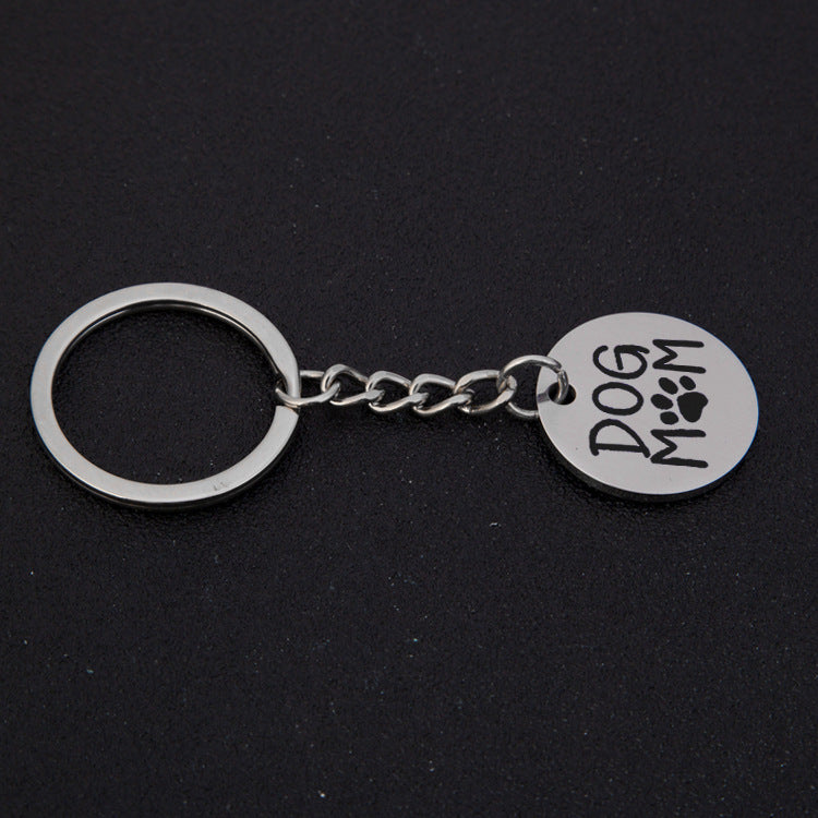 Wholesale Pet Dog Tag Alloy Keychain