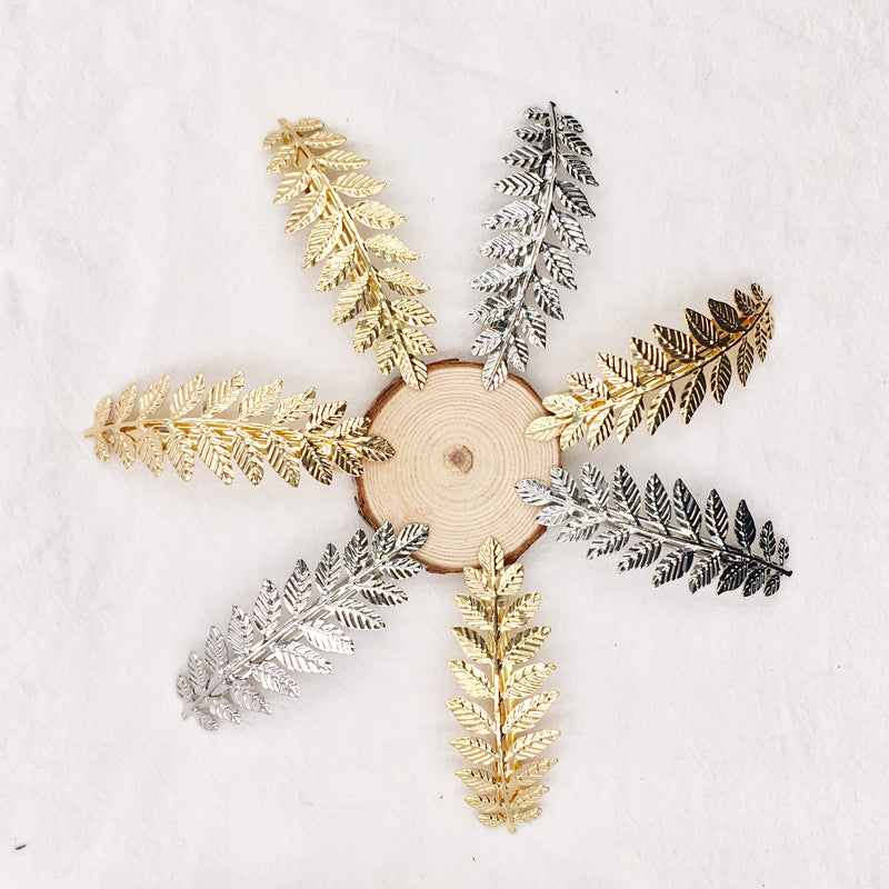 Wholesale Vintage Leaf Alloy Hair Clips