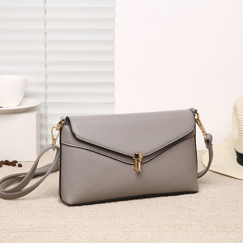 Bolsa de mensajero de hombro de mierda de bloqueo de Lock PU.