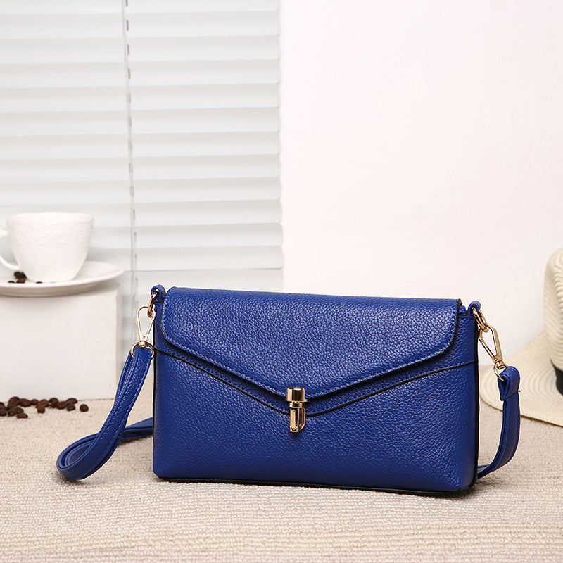 Bolsa de mensajero de hombro de mierda de bloqueo de Lock PU.