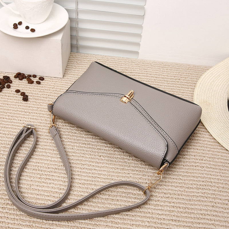 Bolsa de mensajero de hombro de mierda de bloqueo de Lock PU.