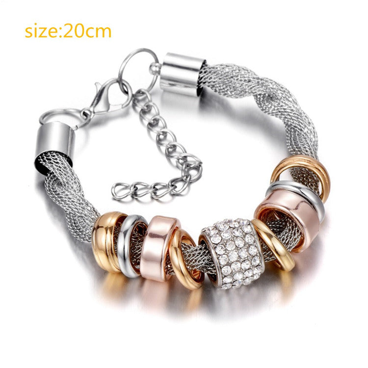 Wholesale Alloy Twist Bracelet
