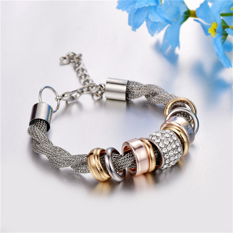 Wholesale Alloy Twist Bracelet