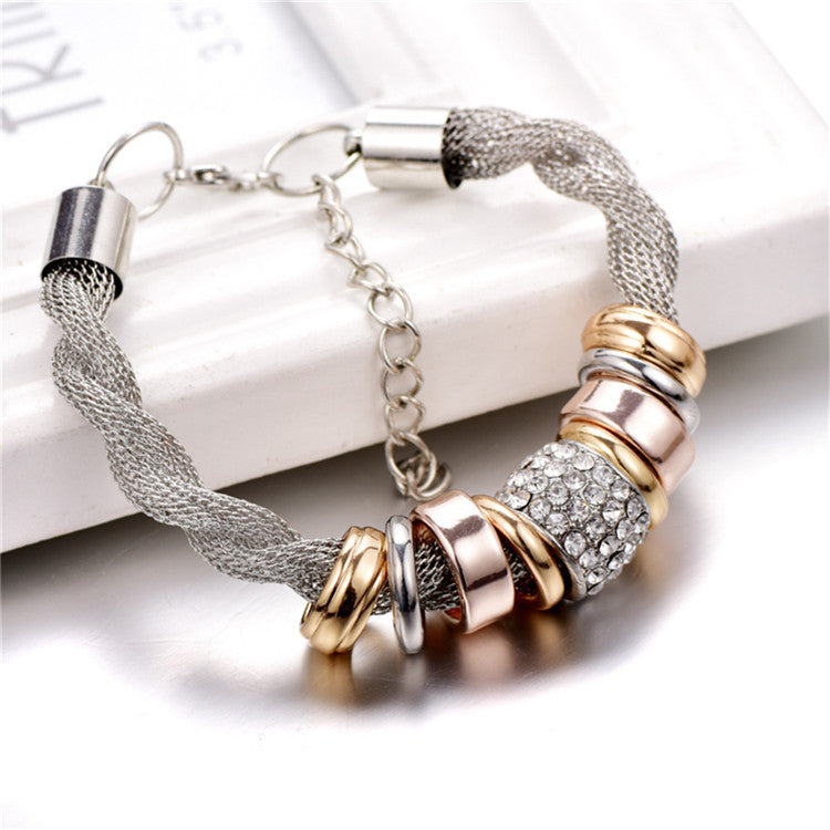 Wholesale Alloy Twist Bracelet