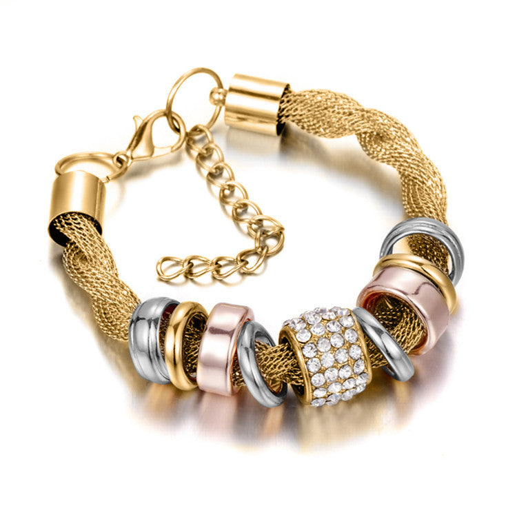Wholesale Alloy Twist Bracelet