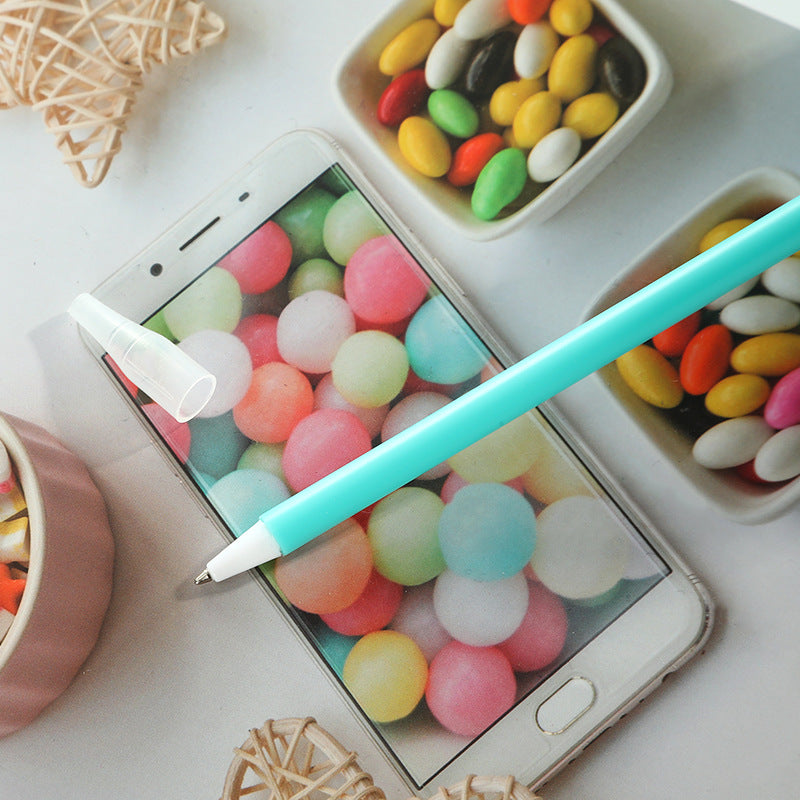 Wholesale Flamingo Fur Ball Plastic Ballpoint Pen