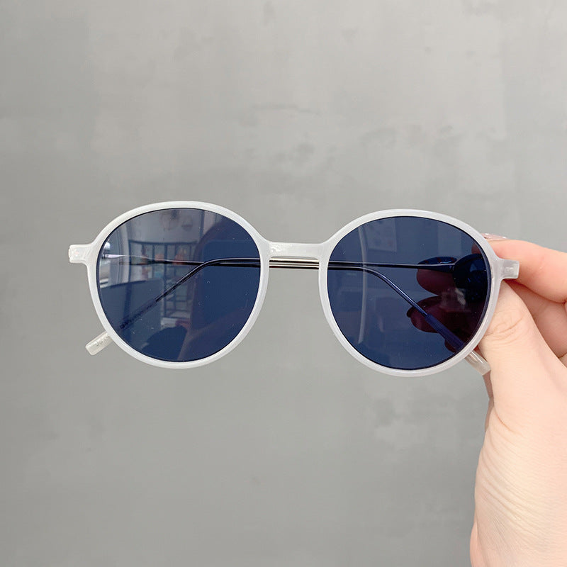Wholesale PC Retro Personality Round Frame Sunglasses